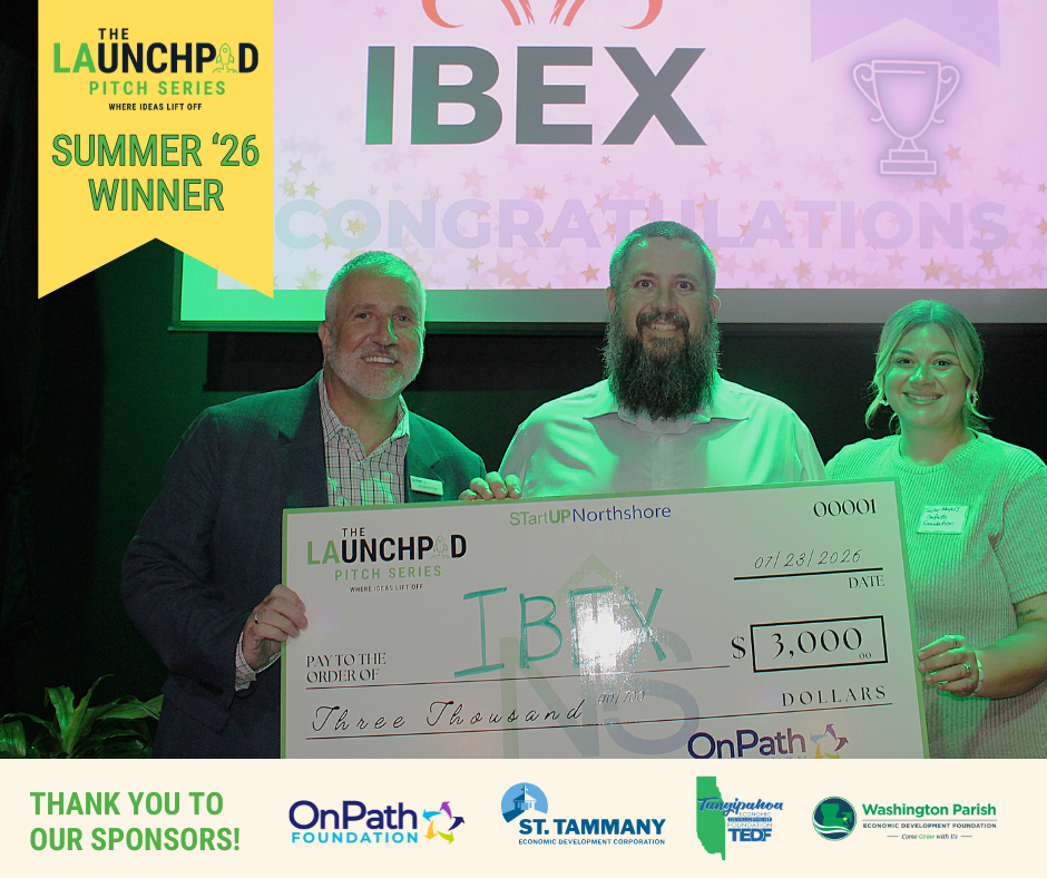 7.24.26 IBEX Wins Summer 2026 THE LAUNCHPAD Pitch Competition