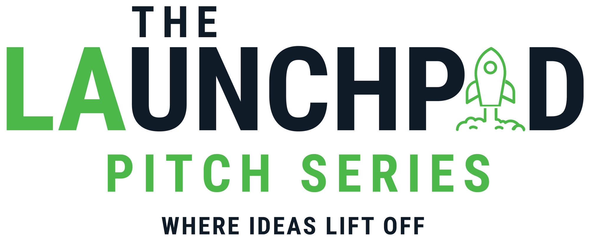 LAUNCHPAD Logo & Tagline - Dark