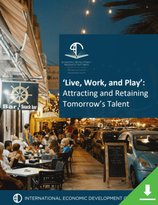 EDRP Live Work Play report thumbnail.